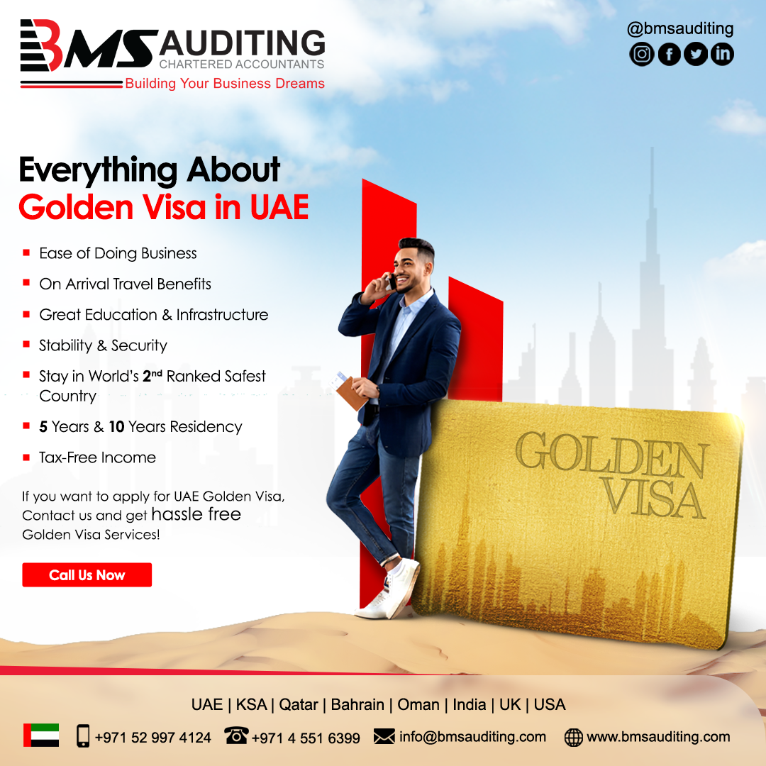 image listing out the benefits of uae golden visa