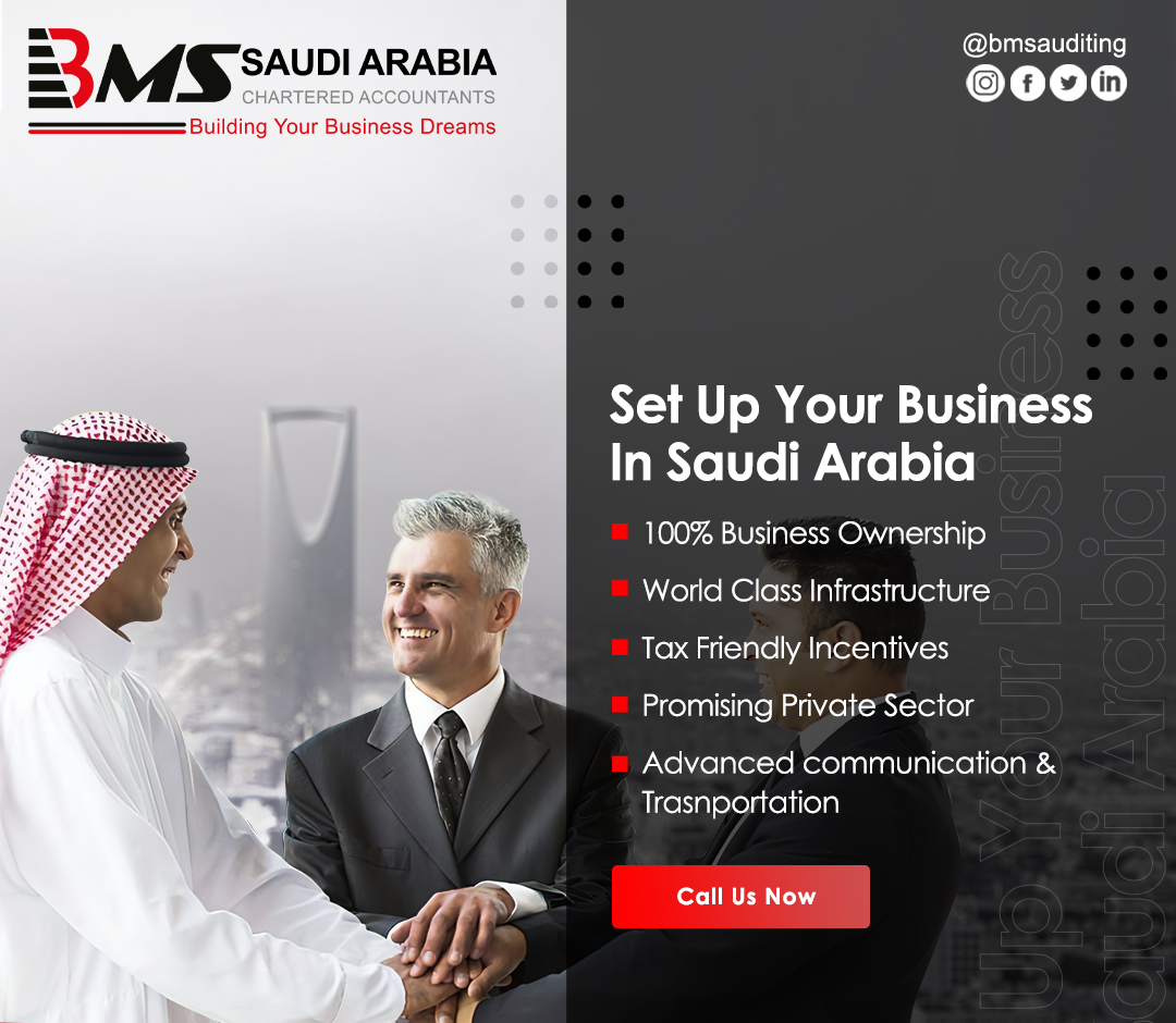 image describing the benefits and advantages of setting up a business in Saudi Arabia (KSA)