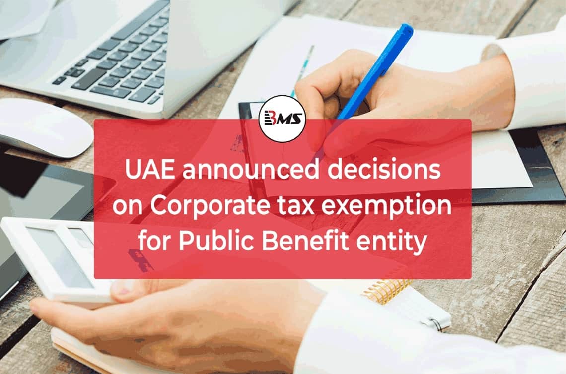 UAE Issues Corporate Tax Exemption for Public Benefit Entities