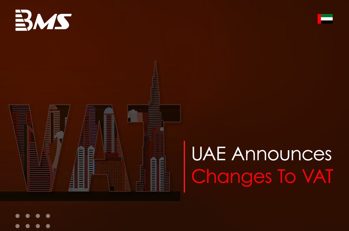 UAE Announces Changes To VAT Provisions