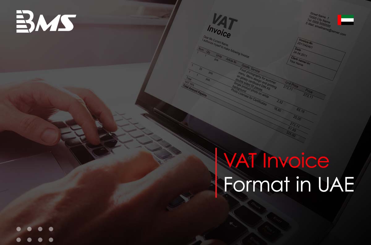 VAT Invoice Format in UAE 